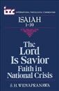 Isaiah 1-39: The Lord is Savior, Faith in National Crisis