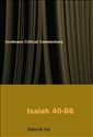 Isaiah 40-66: A Commentary