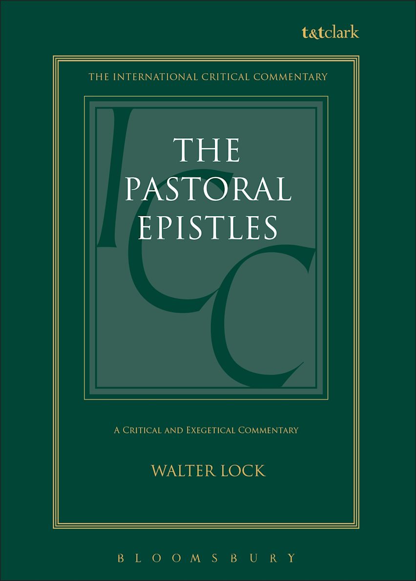 The Pastoral Epistles