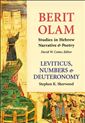 Leviticus, Numbers, Deuteronomy: Studies in Hebrew Narrative and Poetry