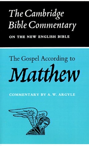 The Gospel according to Matthew 