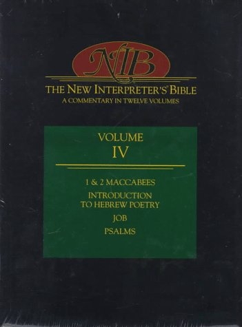1 & 2 Maccabees, Job, Psalms 
