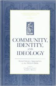 Community, Identity and Ideology: Social Science Approaches to the Hebrew Bible (Sources for Biblical and Theological Study Old Testament Series) (Sources ... and Theological Study Old Testament Series)