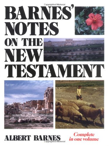 Barnes' Notes on the New Testament