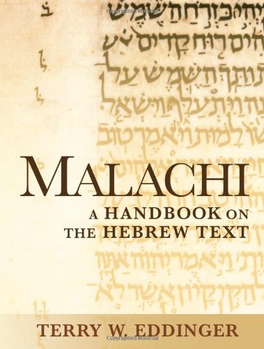 Malachi: A Handbook on the Hebrew Text