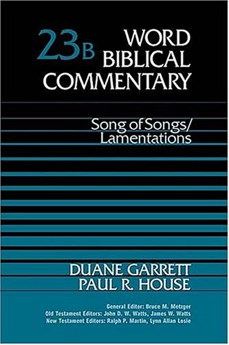 Song of Songs, Lamentations