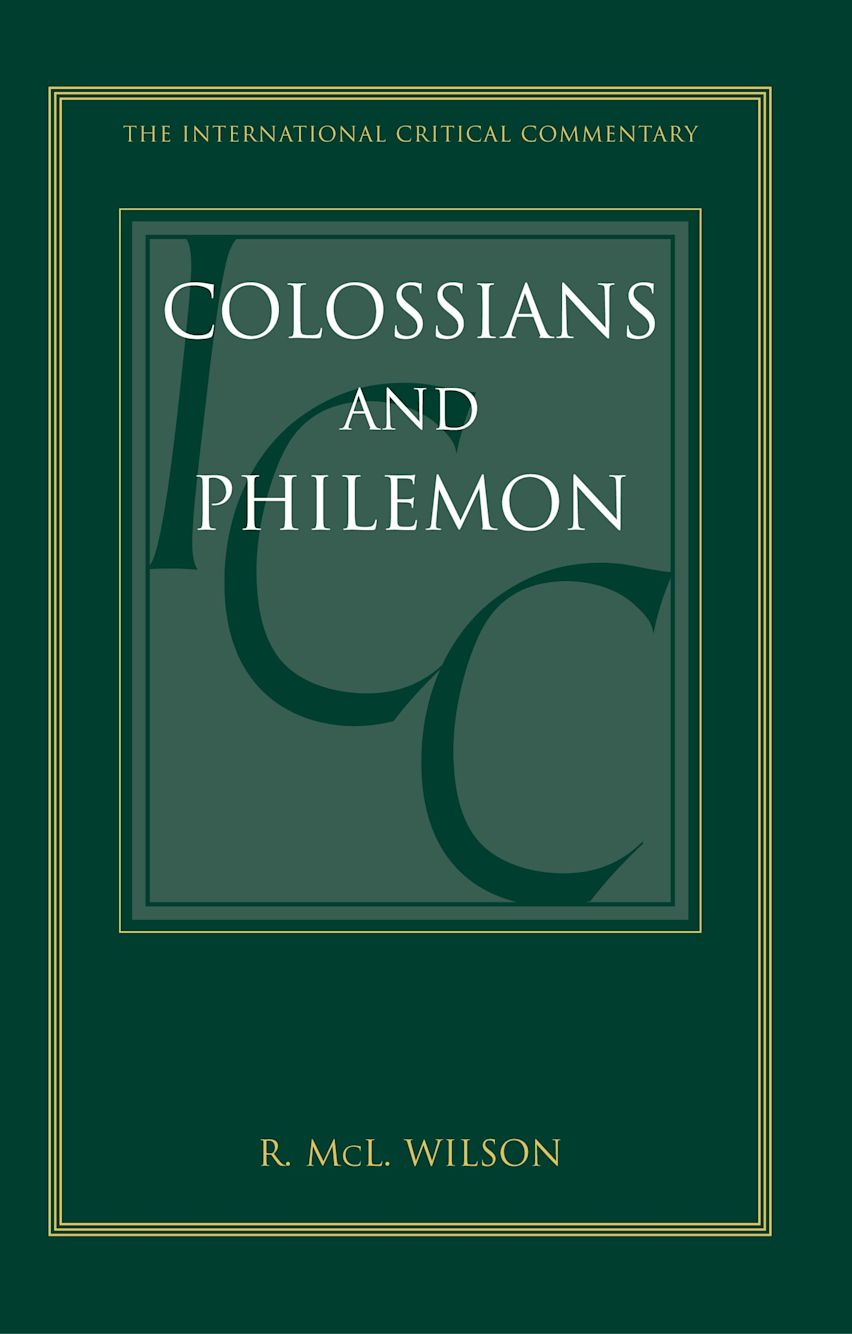 Colossians And Philemon