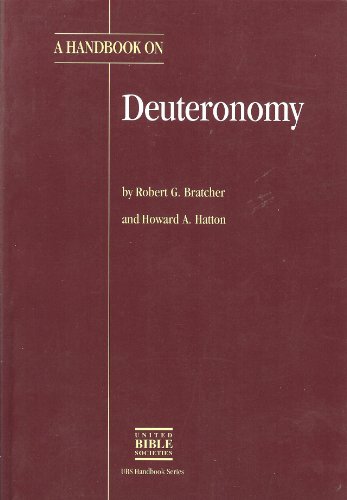 A Handbook on Deuteronomy