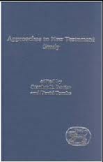 Approaches to New Testament Study