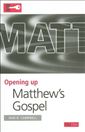 Opening up Matthew's Gospel