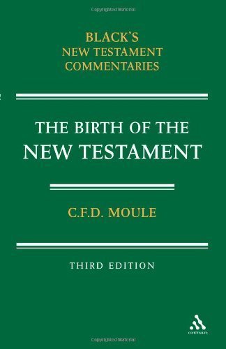 The Birth of the New Testament