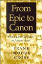 From Epic to Canon: History and Literature in Ancient Israel